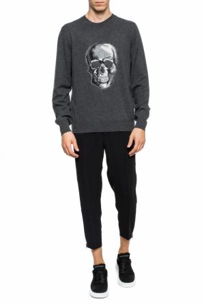 Sweater with a skull motif, zdjęcie 2 Sweater with a skull motif od Alexander McQueen
